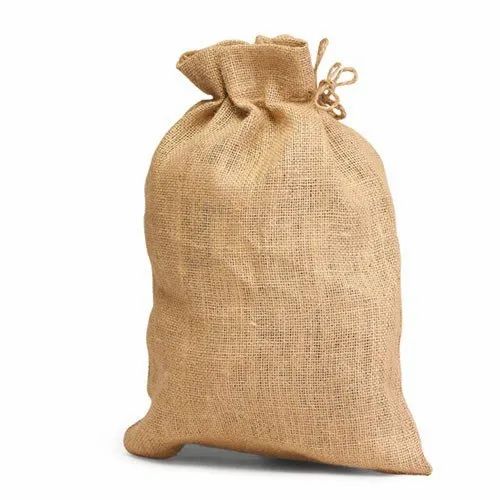 Jute Drawstring Bag