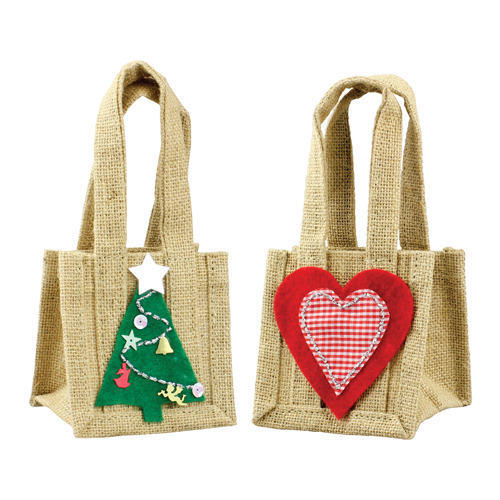 Jute Christmas Bags