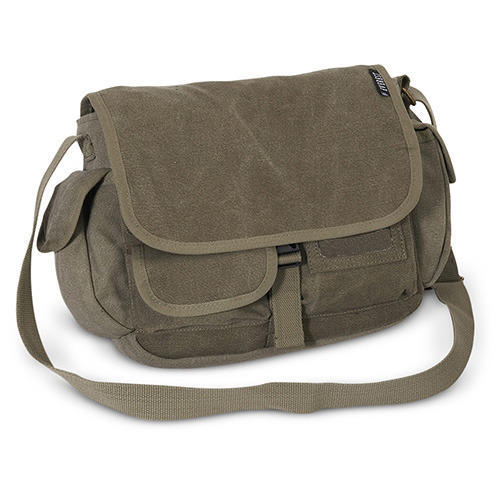 Canvas Messenger Bag