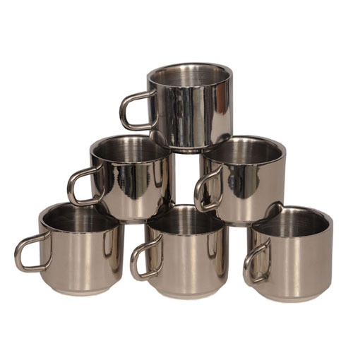 Stainless Steel Mug Set