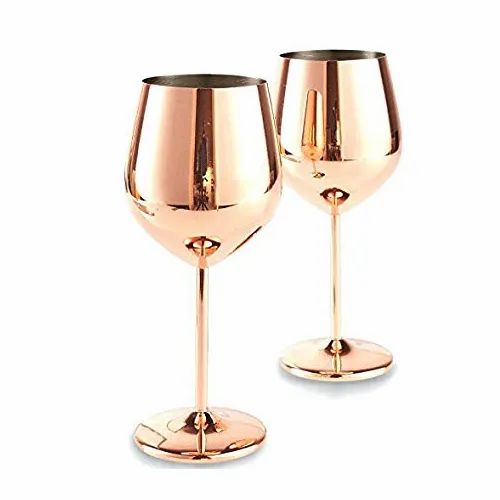 Copper Wine Glass