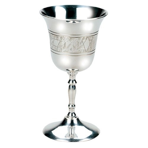 Silver Wine Glass