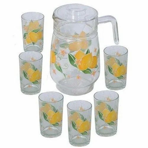 Glass Lemon Set