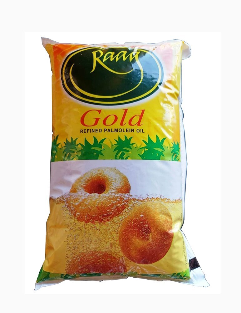 Raag Gold Refined Palmolein Oil, Packaging Type: Pouch, Packaging Size: 1 Litre