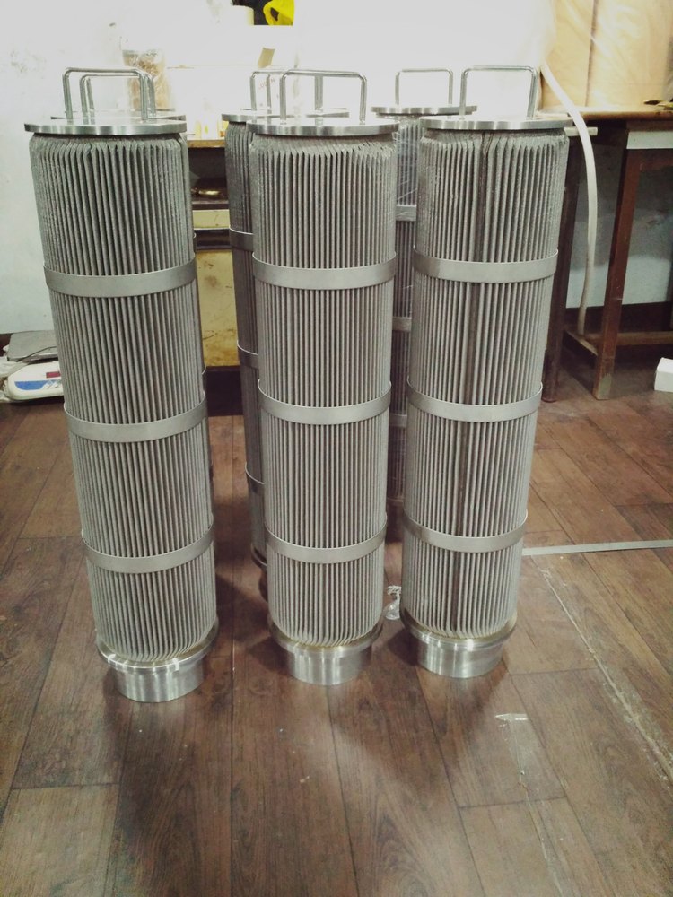 Stainless Steel SS304, SS304L, SS316L Sintered Metal Filters, Medium Filter img