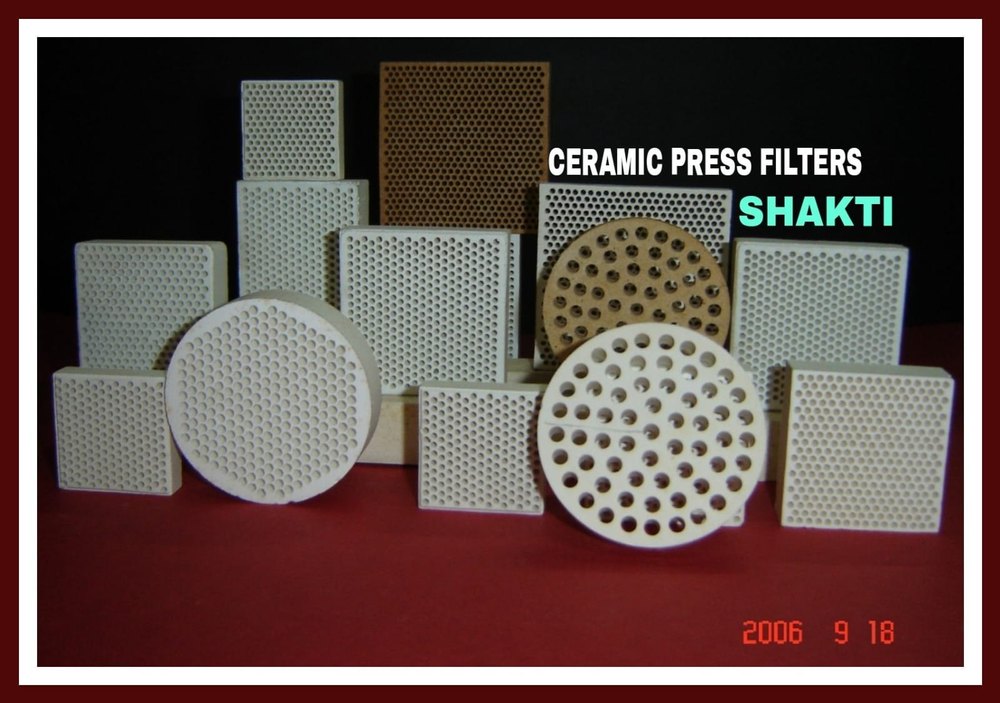 Ceramic Press Filters, Round img