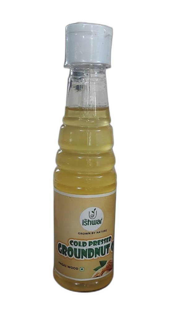 Liquid Lowers Cholesterol 200ml Cold Pressed Groundnut Oil, For Cooking