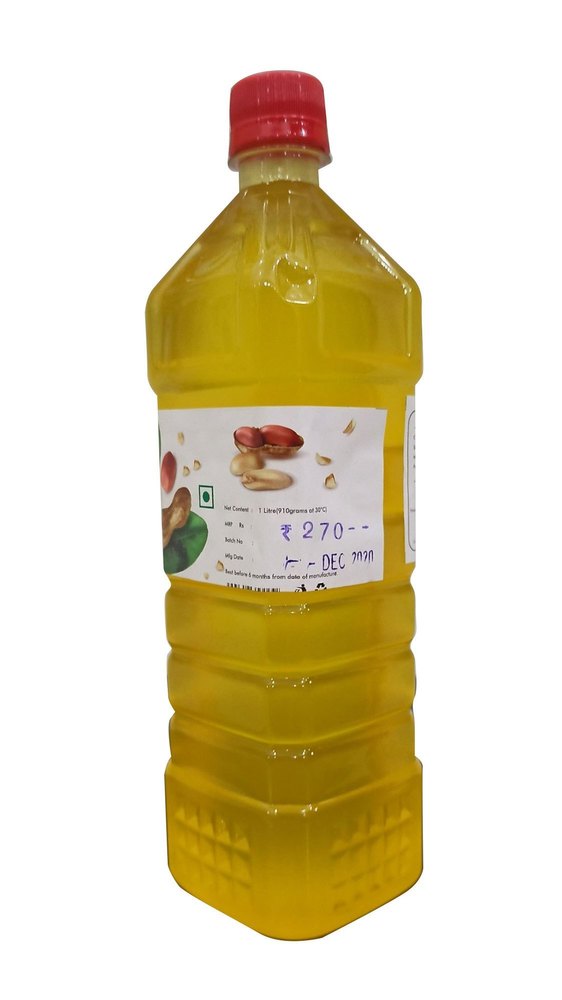 Wooden Pressed Groundnut Oil, 1 kg