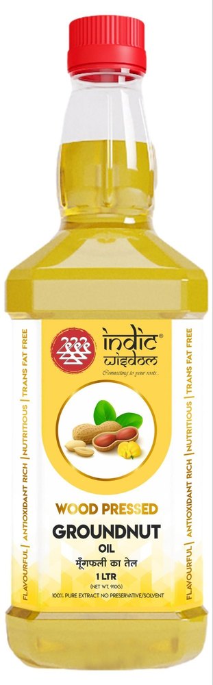 Wood Pressed Groundnut Oil, 1 Litre