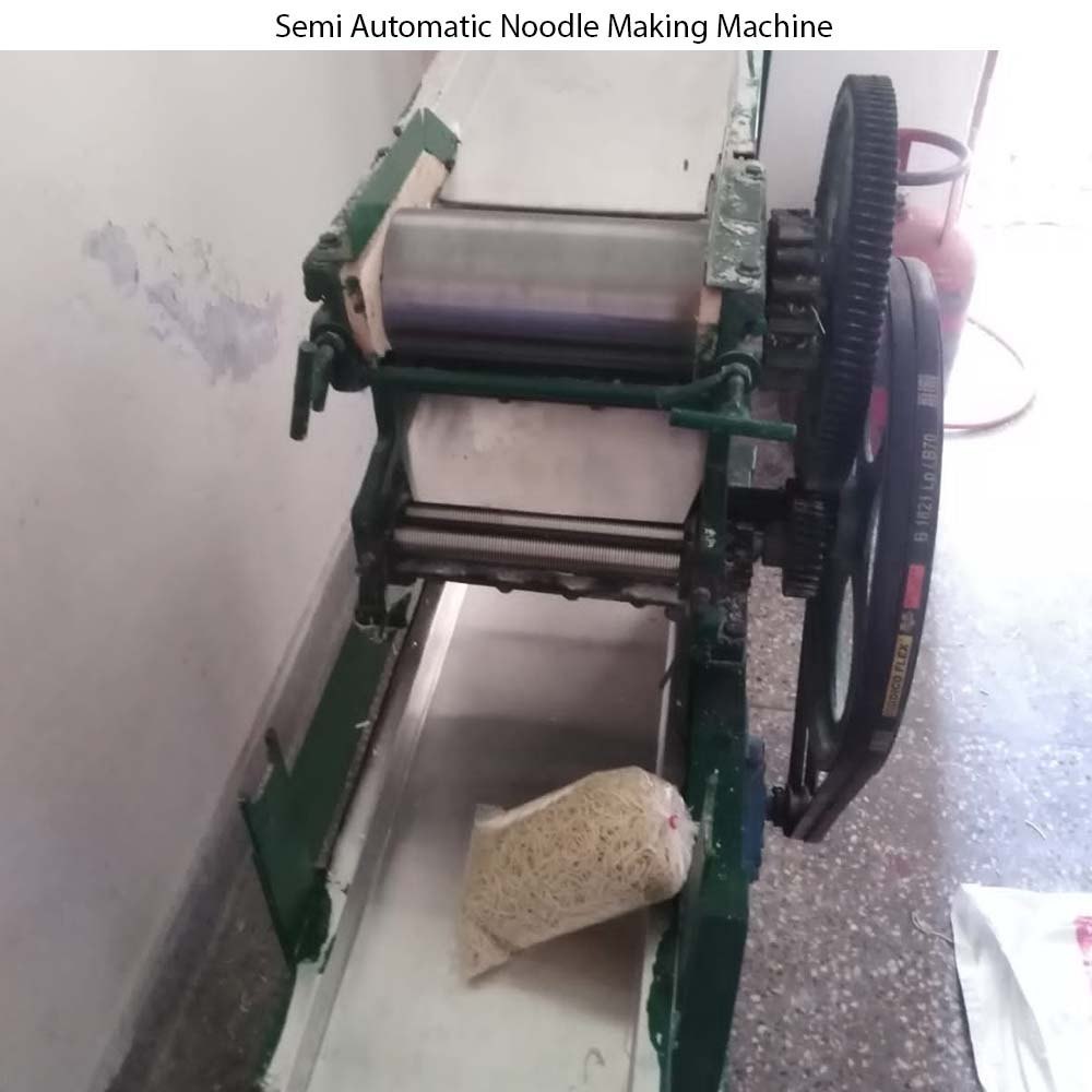 SS Semi Automatic Noodle Making Machine, Capacity: 100 kg/Hr img