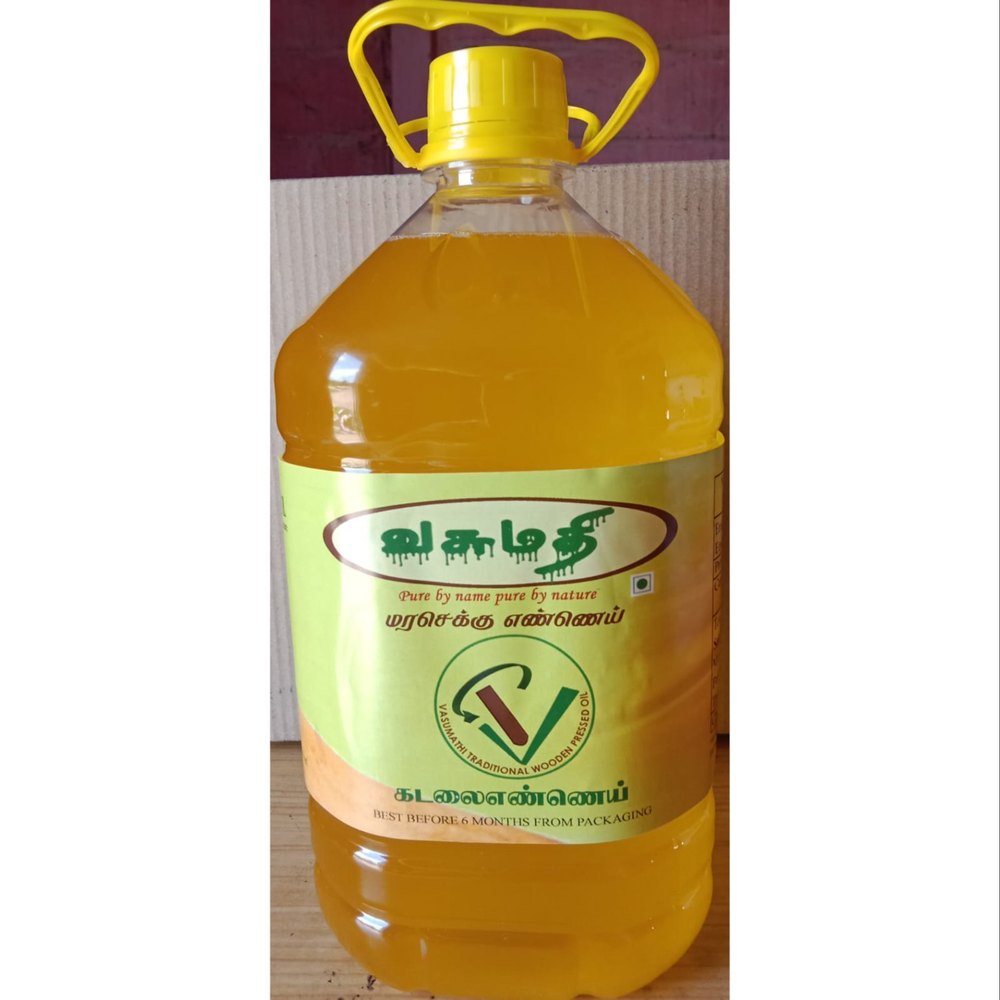 Liquid Mono Unsaturated 15 kg Vasumathi Groundnut Oil, 3 %, Packaging Type: Tin