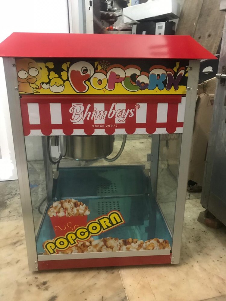 Potato Chips Boondi Popcorn Making Machine, Up to 5 kg/hr, 50-75