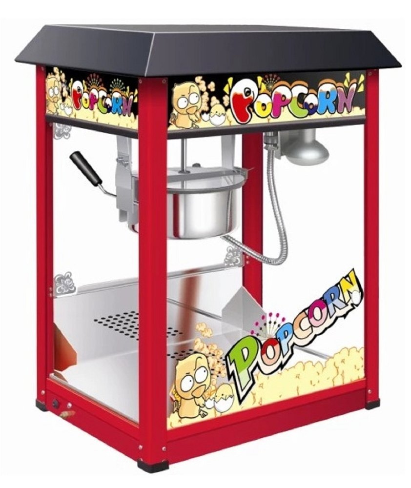 Stainless Steel Electric Popcorn Machine