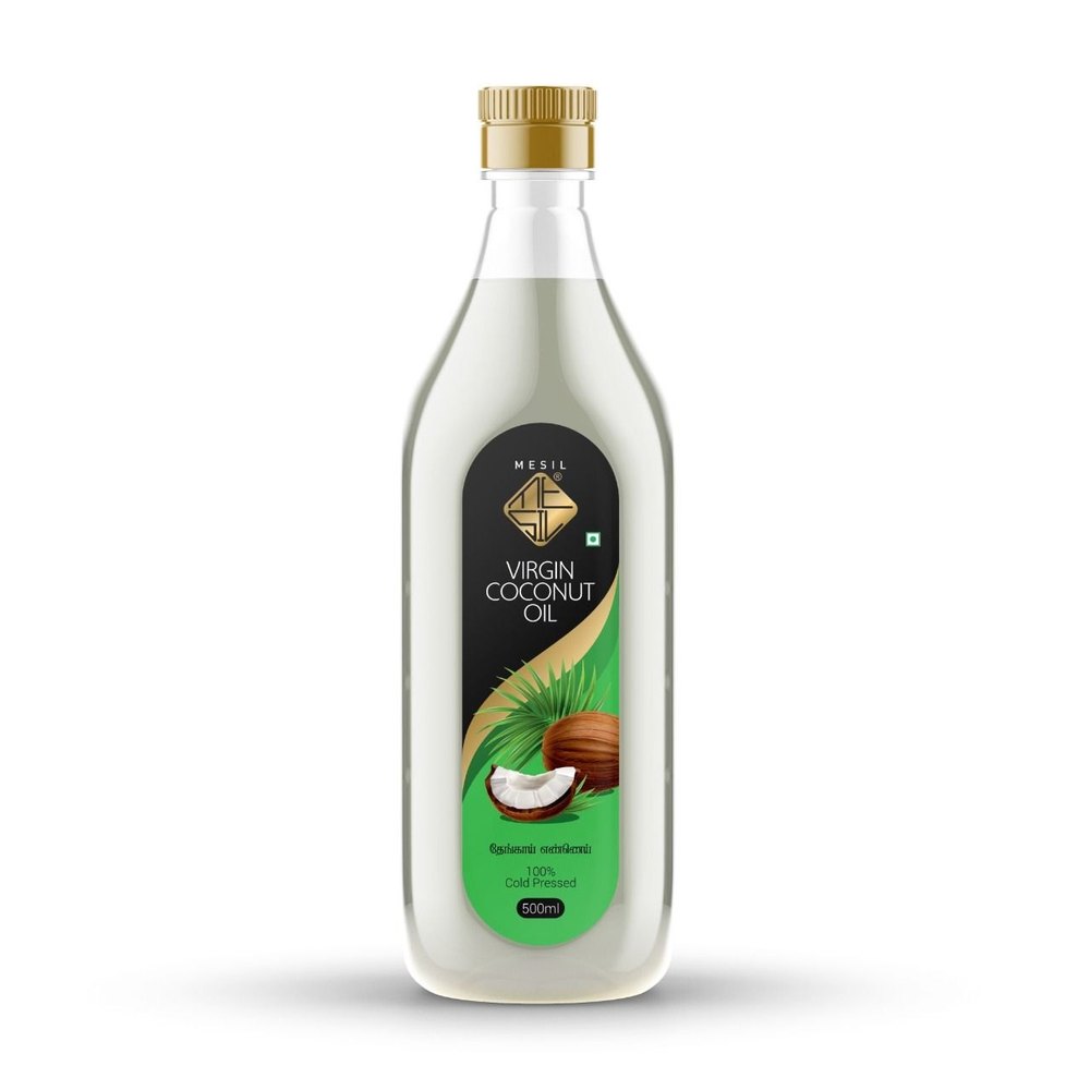 Cold Pressed 500 ml Virgin Coconut Oil, Less Than 0.15