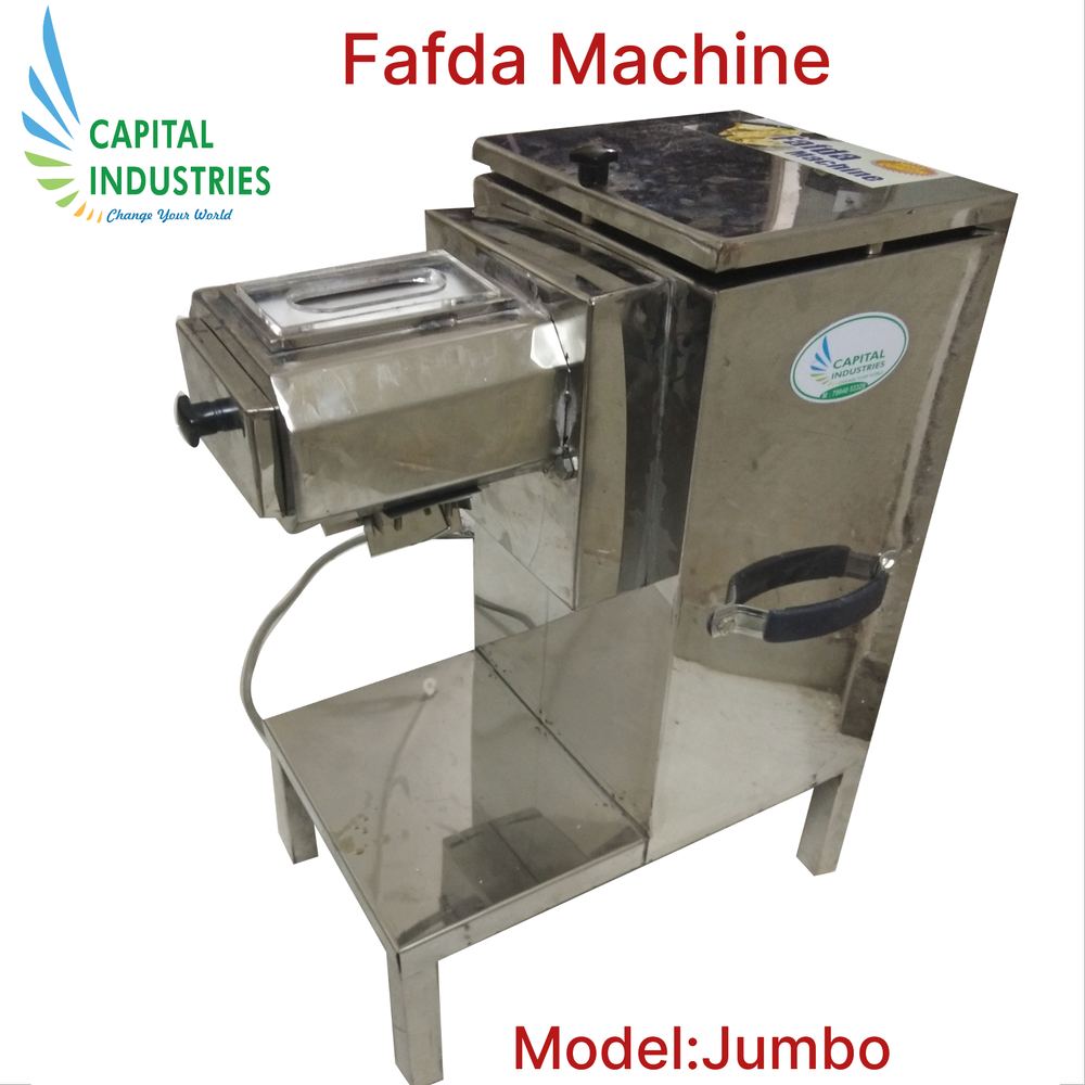 CAPITAL INDUSTRIES Fafda Making Machine (Jumbo), Capacity: 55 To 70 KG Per Hour