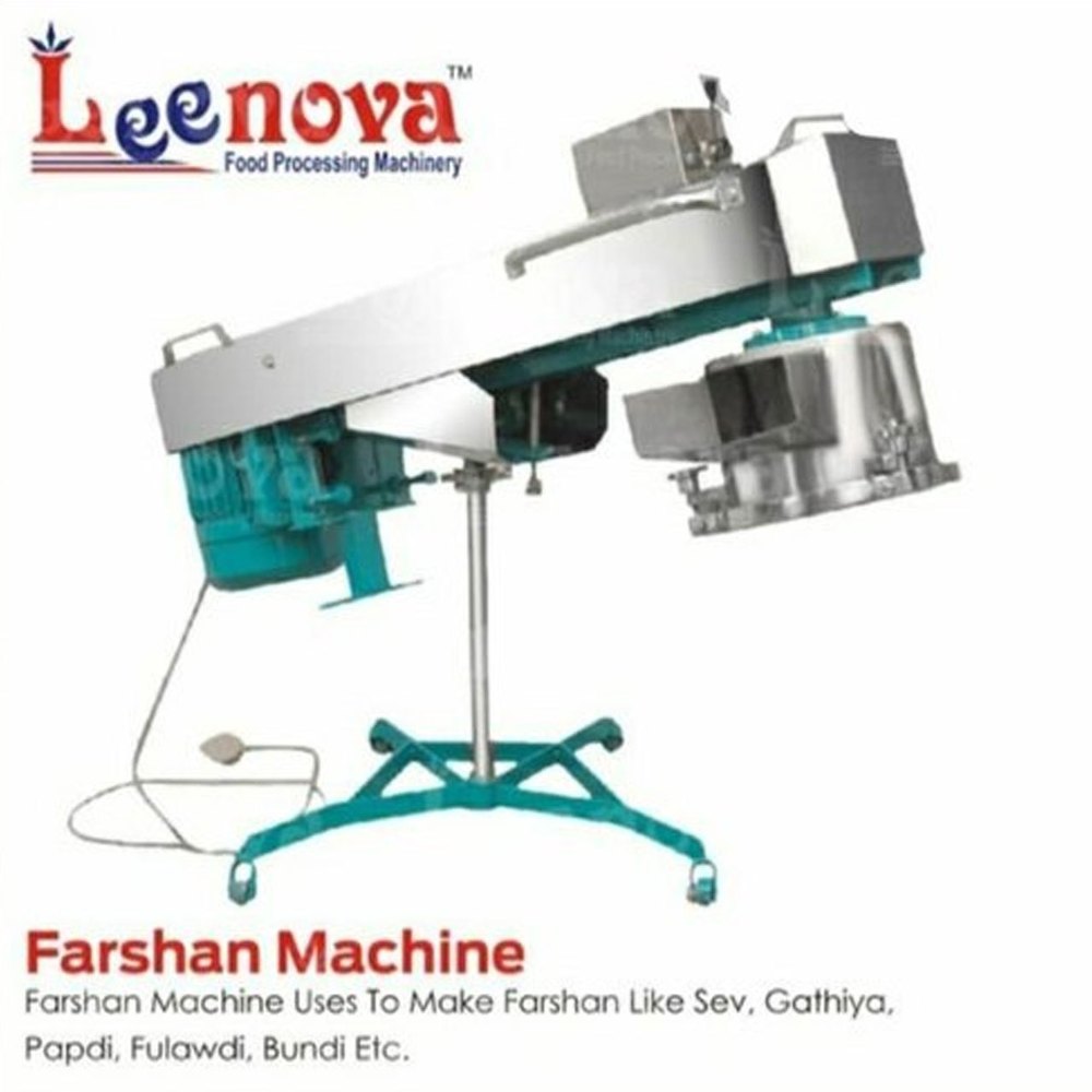 Semi-Automatic Namkeen Farsan Making Machine, For Industrial, Capacity: 70 Kg Per Hour