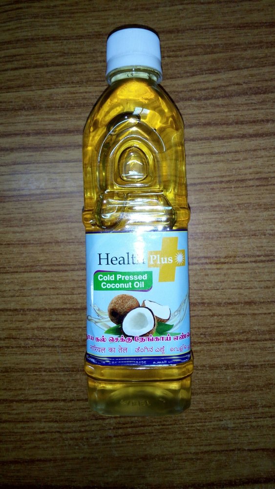 1 Liter Cold Pressed Coconut Oil, 0%, Packaging Type Available: Plastic Bottle img