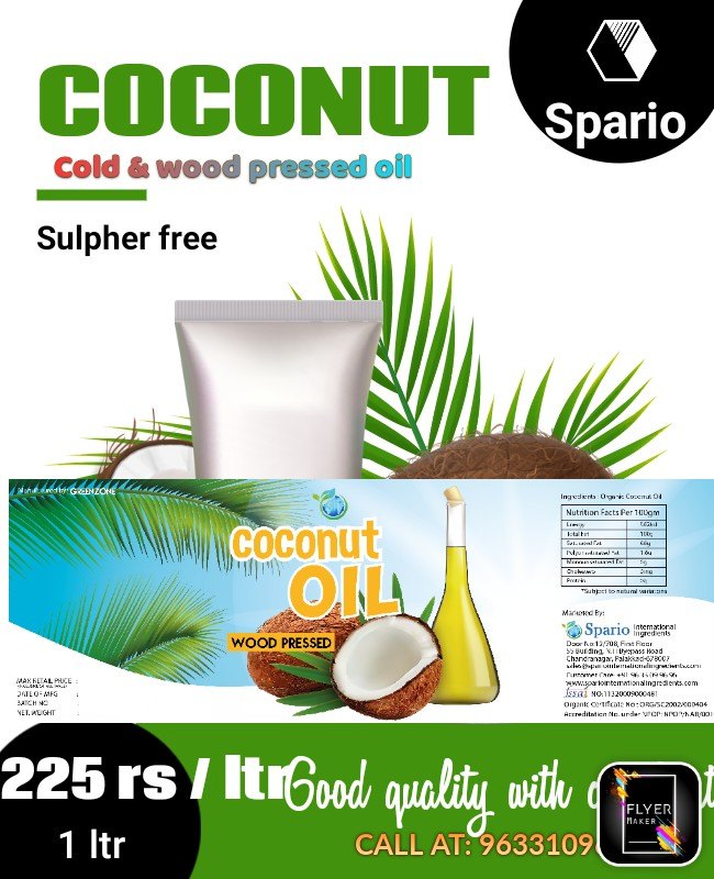 Cooking Coconut Oil, 1 L img