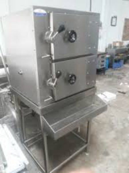 Commercial Food Warmer Stainless Steel Idli Box With Steamer, For Hotel