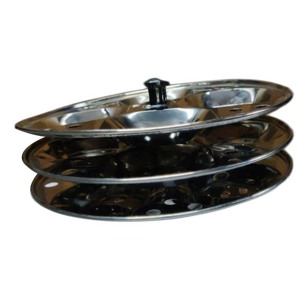 Stainless Steel Idli Plates, Size: 6inch (d), Capacity: 700 Gm