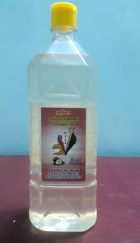 HIYA Mono Unsaturated Organic Coconut Oil, Packaging Type: Plastic Bottle