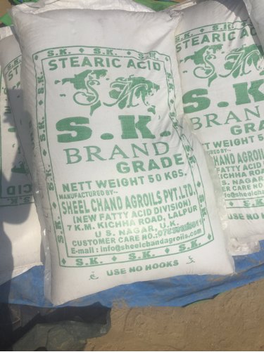 Powder Maa Bhagwati Stearic Acid, for Industrial, 25 Kg