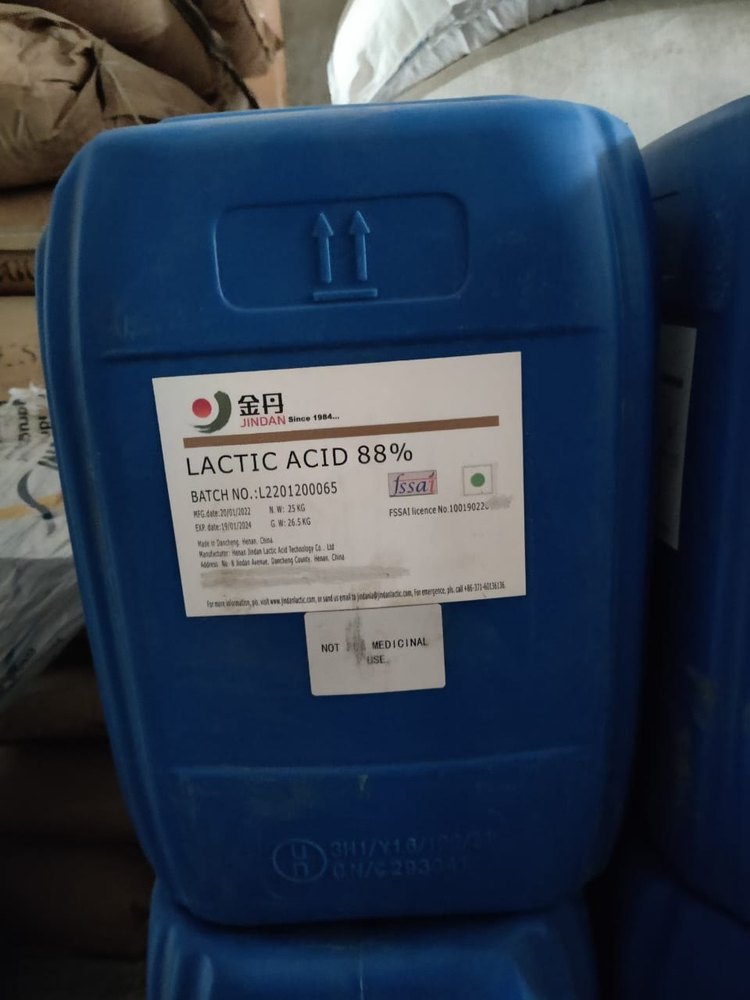 Lactic Acid Food Grade, Packaging Type: Drum, Packaging Size: 25 Kg