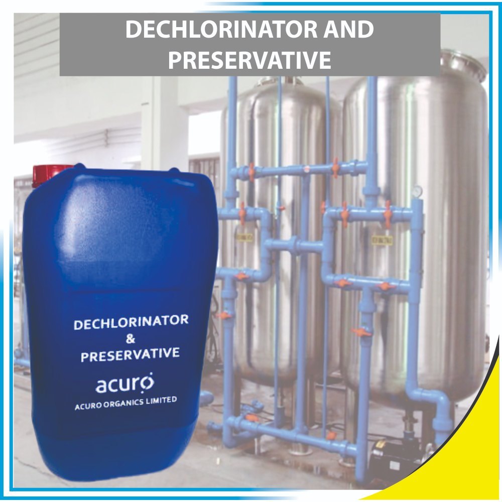 Liquid Dechlorinator and Preservative, 50 kg Drum