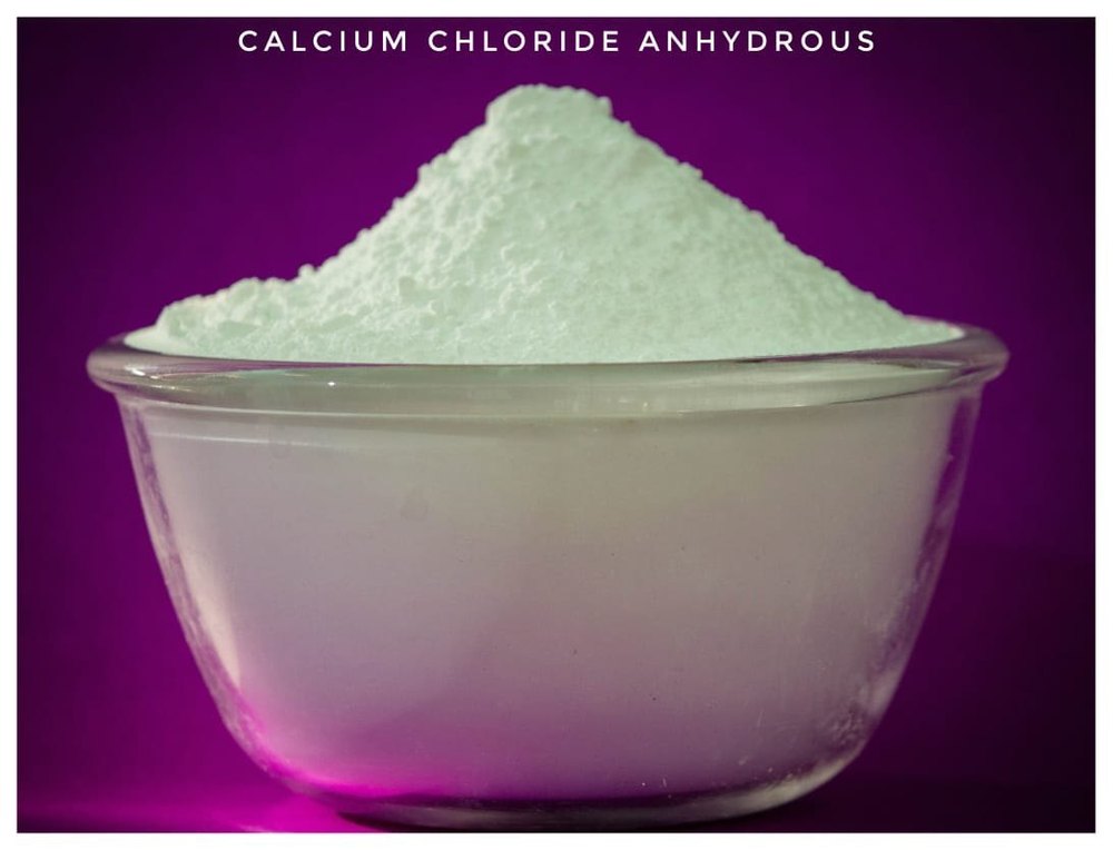 Calcium Chloride Anhydrous Food Grade, Packaging Size: Available In 50kg, 25kg And 5kg