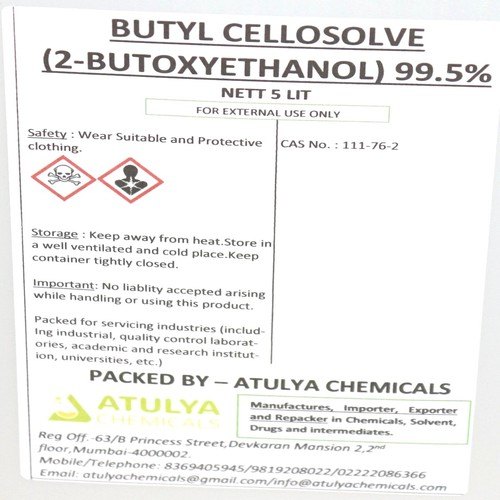 Butyl Cellosolve Or 2-Butoxyethanol