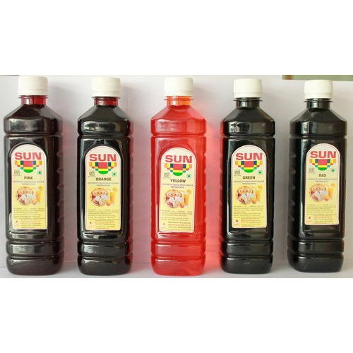 Sun Liquid Food Colors, Pack Size: 250-750 Ml