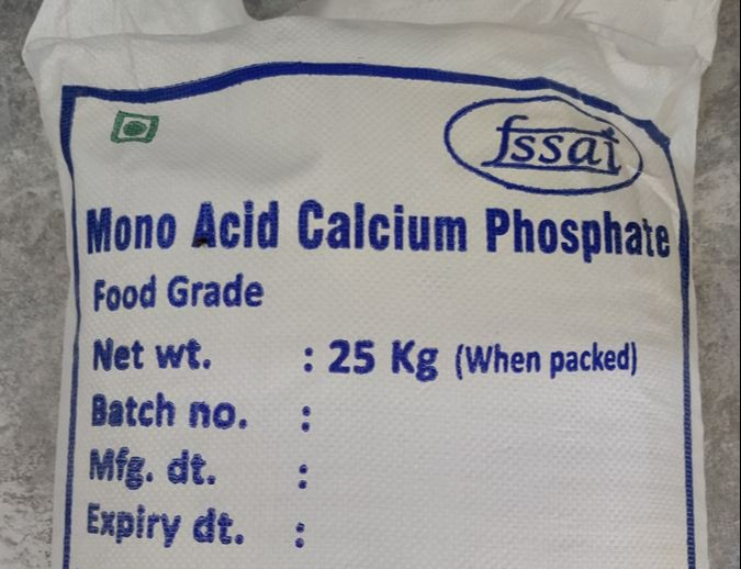 Food Grade Mono Calcium Phosphate, Packaging Size: 25 kg Bag, Purity: Anhydrous