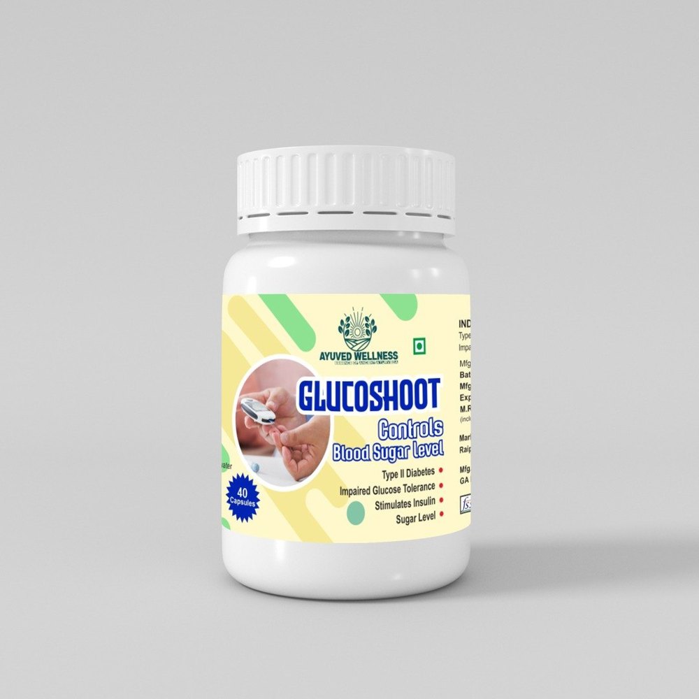 Glucoshoot Capsule sugar control, 40