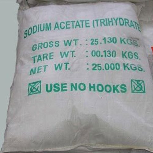 Sodium Acetate Trihydrate Powder, Grade Standard: Technical Grade