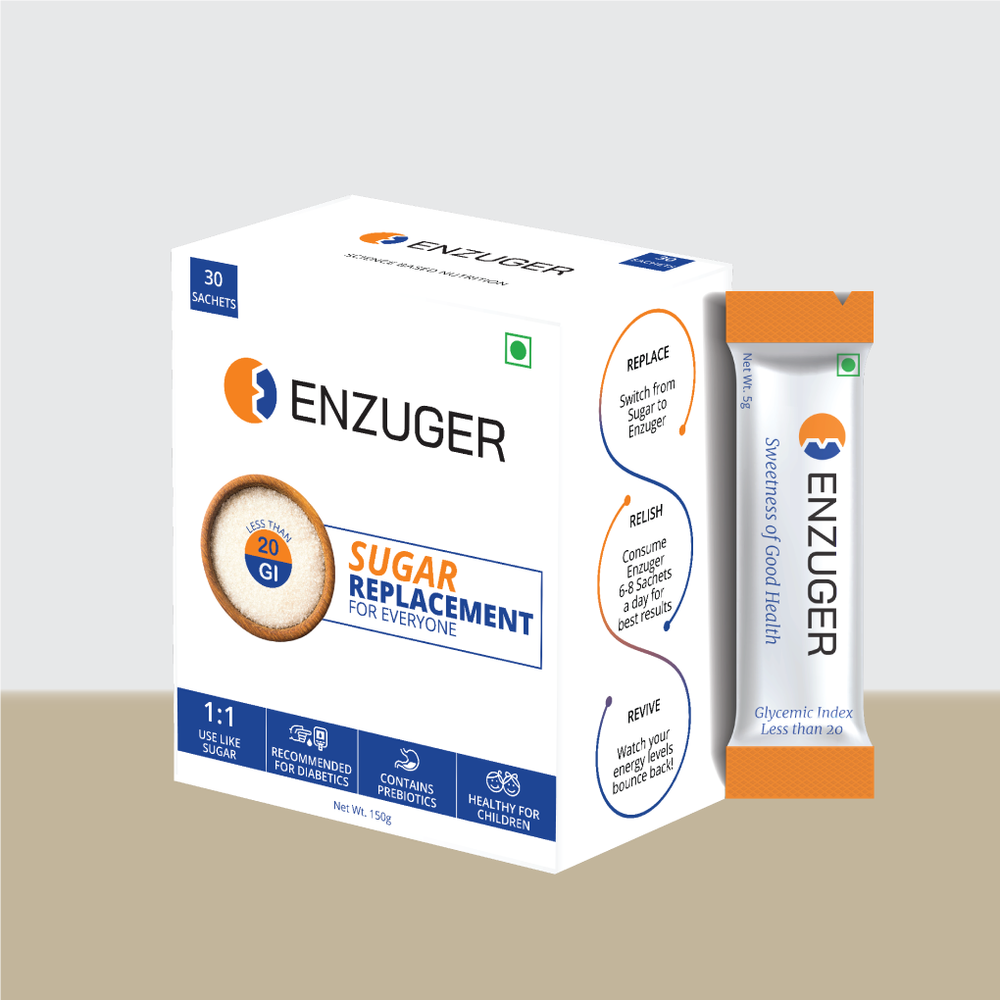 Enzuger 150g Sugar Replacement, Packaging Type: Box, Packaging Size: 150 Gm