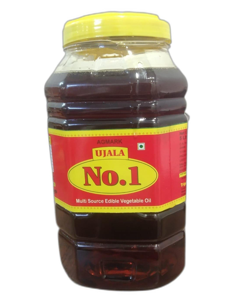 5L Ujala No 1 Vegetable Oil, Low Cholestrol, Packaging Type: Jar