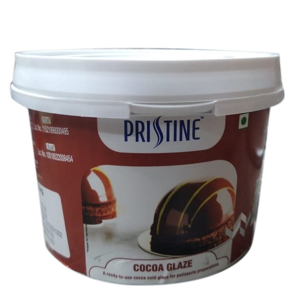 Jar White Pristine Cocoa Glaze, Cream, Packaging Size: 500 Gm