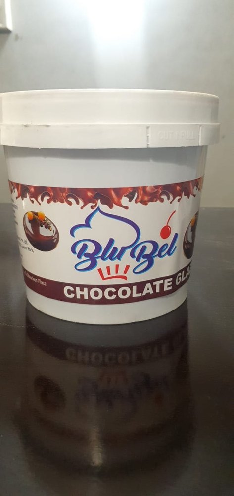 Egg Less Chocolate Glaze, For Bakery, Packaging Size: 4 Kg