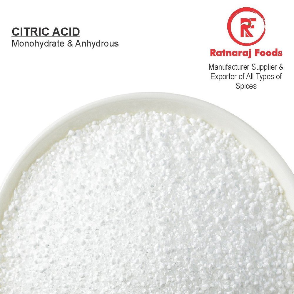 Citric Acid, Packaging Type: PP Bag, Packaging Size: 25KG