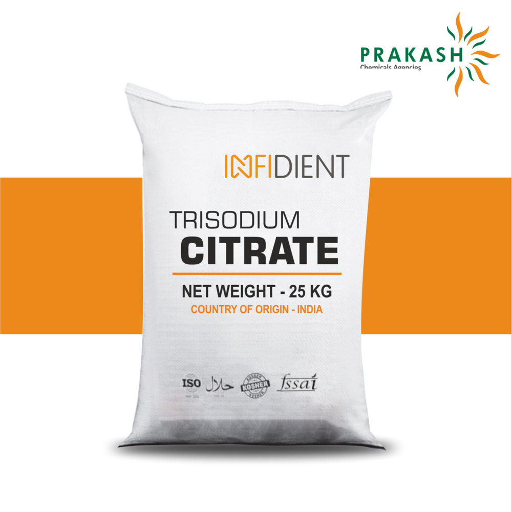 Trisodium Citrate Powder, Packaging Type: Bag, Packaging Size: 25 Kg