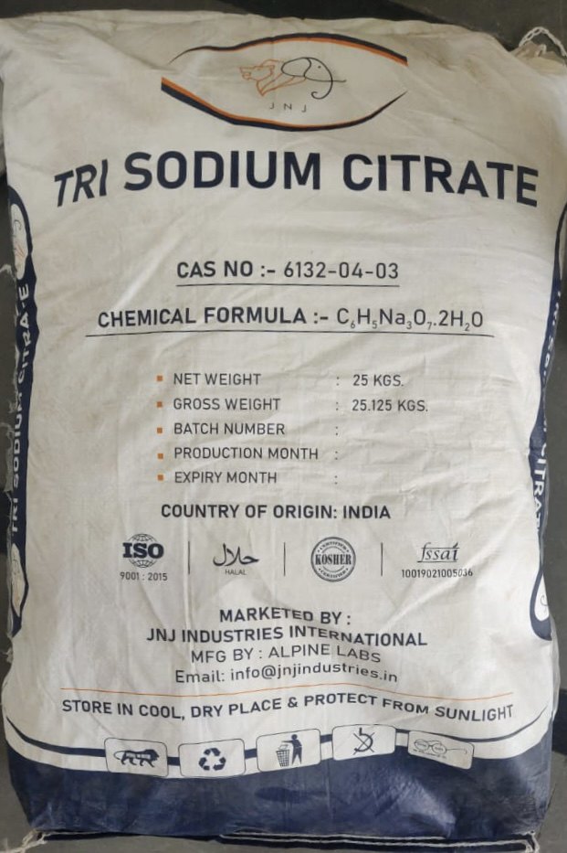 Tri Sodium Citrate Food Grade