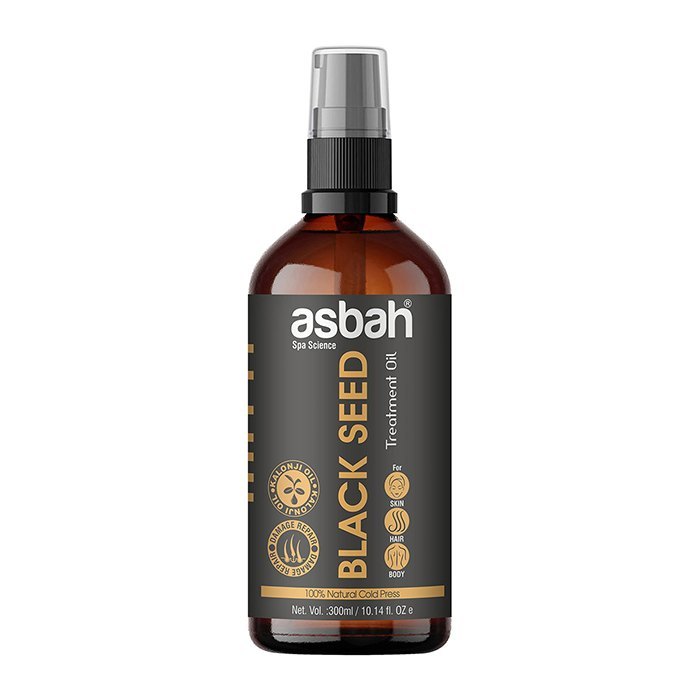Asbah Black Seed Hair Oil, For Body, Packaging Size: 300ml