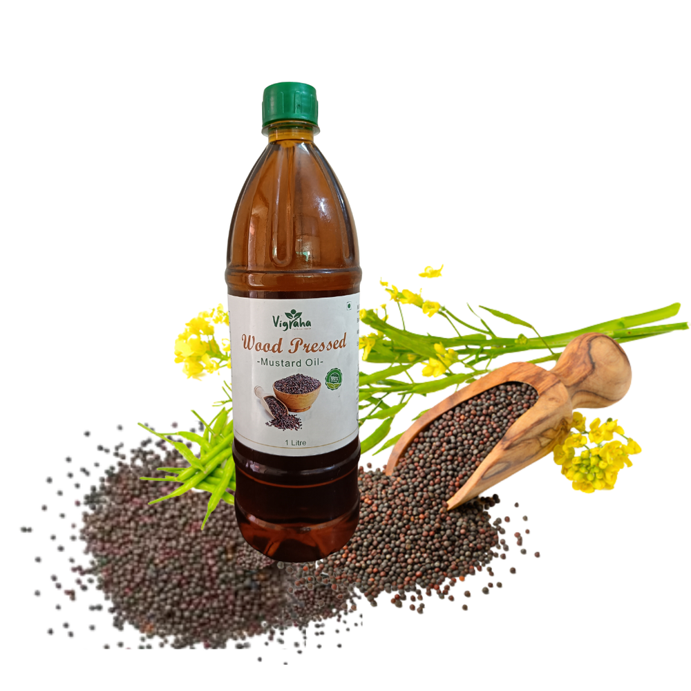 Wooden Cold Mustard Oil, For Personal, Packaging Size: 1 Liter
