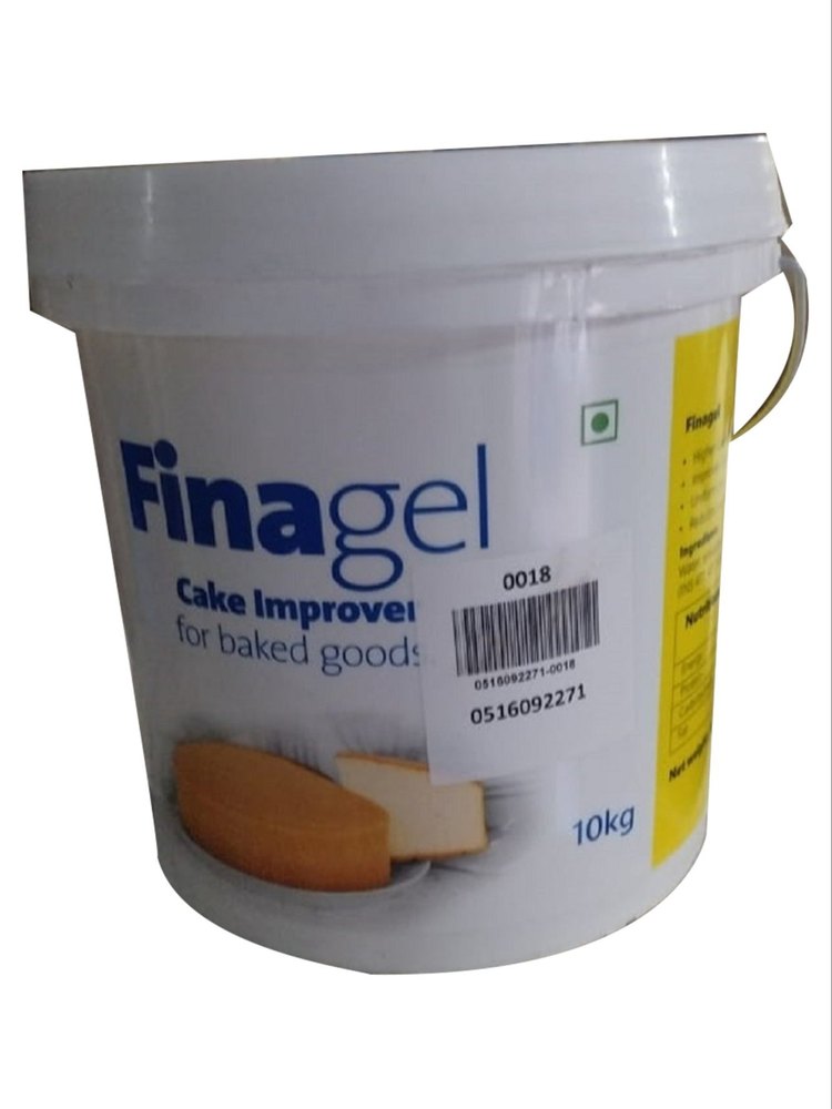 Fruit Flavor Finagel Cake Gel Improver, Packaging Type: Bucket, Packaging Size: 10 kg