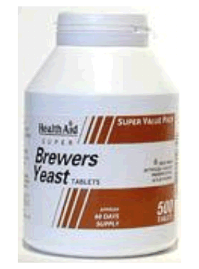 HealthAid Brewers Yeast - 500 Tablets