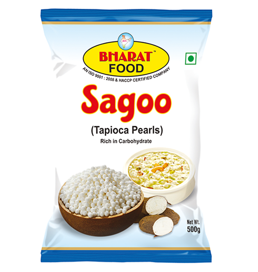 Bharat Masala 500g Sagoo Tapioca Pearls, For Food