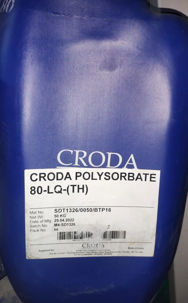 Croda Polysorbate 80 LQ TH, 50 kg