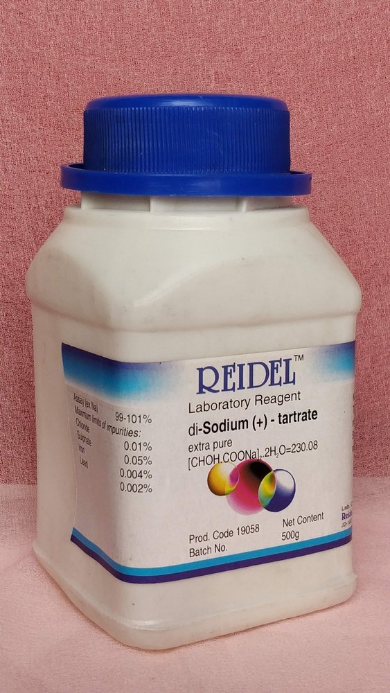 REIDEL di-Sodium Tartrate, 500 Gm, Non prescription