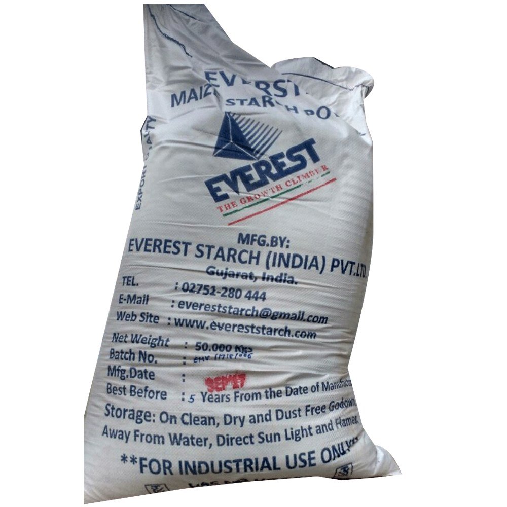 Indian Maize Starch Powder, For Food, Packaging Size: 50 KG