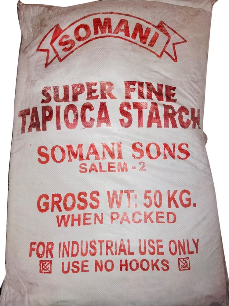 Super Fine Tapioca Starch, Packaging Size: 50kg